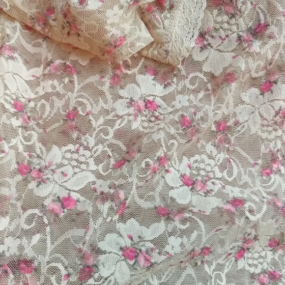 🌈New! Free People: Lace Flower Scoop Neck - Picture 4 of 4